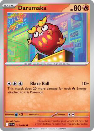 Darumaka #015/094 | Phantasmal Flames | Common  - Non Holo