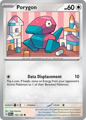 Porygon #142/182 | Paradox Rift | Common - Non Holo