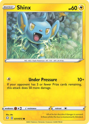 Shinx    #031/072 | Shining Fates | Common - Non Holo