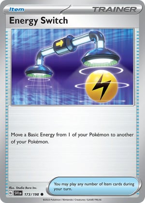 Energy Switch #173/198 | Scarlet & Violet Base Set| Common- Rev Holo