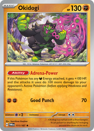 Okidogi #111/167 | Twilight Masquerade | Rare - Holo