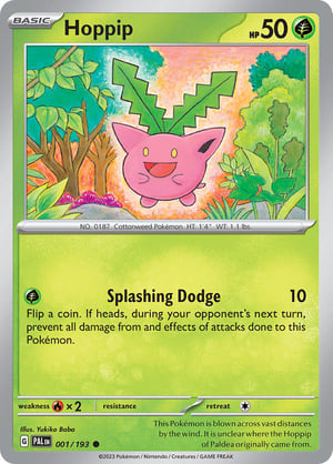 Hoppip #001/193 | Paldea Evolved | Common - Non Holo