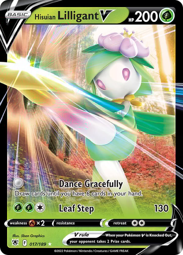 Hisuian Lilligant V #017/189 | Astral Radiance | Ultra Rare - Regular