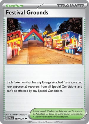 Festival Grounds #108/131 | Prismatic Evolutions | Uncommon - Non Holo