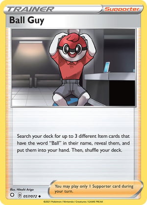 Ball Guy   #057/072 | Shining Fates | Uncommon - Non Holo