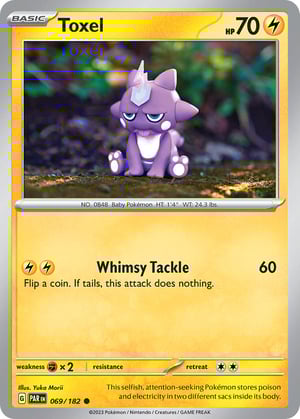 Toxel #069/182 | Paradox Rift | Common - Non Holo