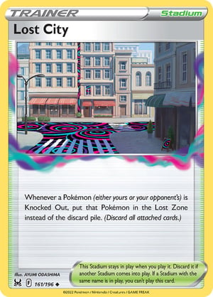 Lost City #161/196  | Lost Origin | Uncommon  - Non Holo