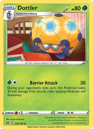 Dottler #019/196  | Lost Origin | Uncommon  - Non Holo