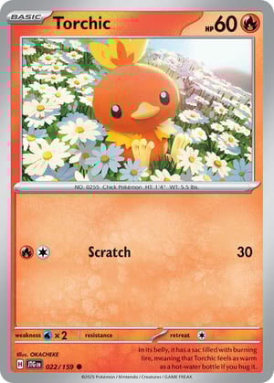 Torchic #022/159 | Journey Together | Common - Non Holo