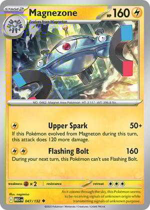 Magnezone #047/132 | Mega Evolution Base Set | Uncommon  - Non Holo