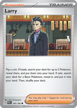 Larry #165/182 | Paradox Rift | Common- Rev Holo