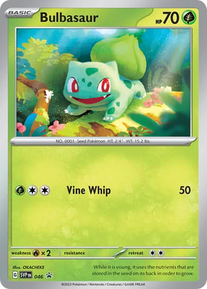 Bulbasaur #SVP046  | S&V Promo