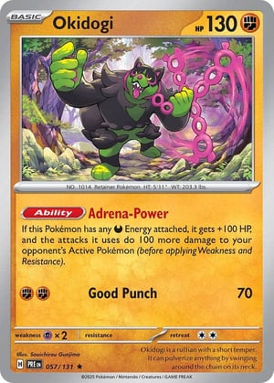 Okidogi #057/131 | Prismatic Evolutions | Rare- Pokeball