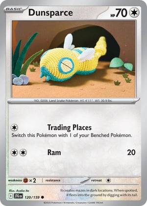 Dunsparce #120/159 | Journey Together | Common - Non Holo