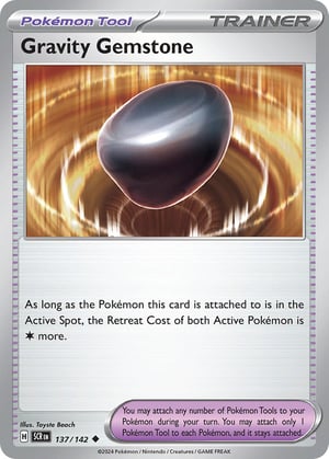 Gravity Gemstone #137/142  | Stellar Crown | Uncommon - Non Holo