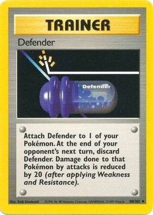 Defender #080/102  | Base Set Unlimited| Uncommon - Non Holo | Lightly Played