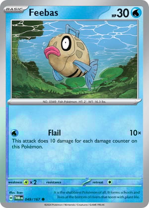 Feebas #049/167 | Twilight Masquerade | Common - Non Holo