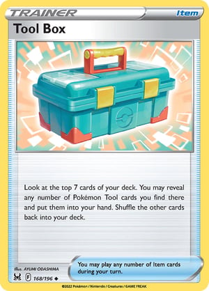 Tool Box #168/196  | Lost Origin | Uncommon  - Non Holo