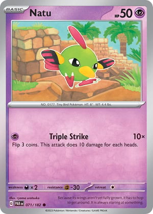 Natu #071/182 | Paradox Rift | Common - Non Holo