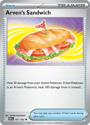 Arven's Sandwich #161/182 | Destined Rivals | Uncommon - Non Holo