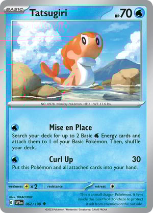 Tatsugiri #062/198 | Scarlet & Violet Base Set| Uncommon - Non Holo