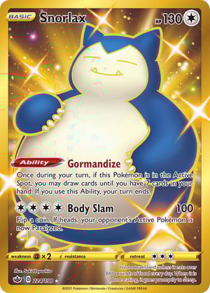 Snorlax #224/198 | Chilling Reign | Special Illustration Rare