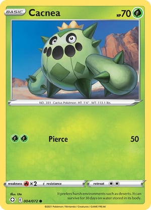 Cacnea    #004/072 | Shining Fates | Common - Non Holo