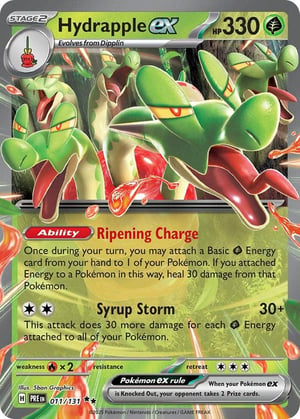 Hydrapple ex #011/131 | Prismatic Evolutions | Double Rare