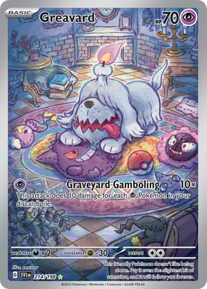 Greavard #214/198 | Scarlet & Violet Base Set| Illustration Rare