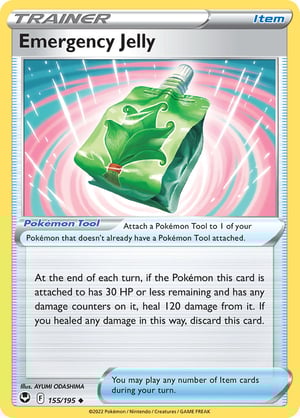 Emergency Jelly #155/195 | Silver Tempest | Uncommon  - Non Holo