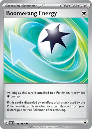 Boomerang Energy #166/167 | Twilight Masquerade | Uncommon - Non Holo
