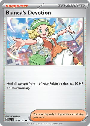 Bianca's Devotion #142/162  | Temporal Forces| Uncommon - Non Holo