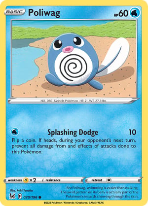 Poliwag #030/196  | Lost Origin | Common  - Non Holo