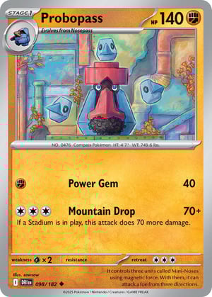 Probopass #098/182 | Destined Rivals | Uncommon - Non Holo