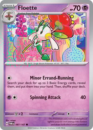 Floette #087/167 | Twilight Masquerade | Common - Non Holo