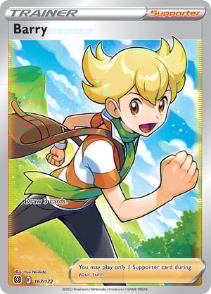Barry   #167/172 | Brilliant Stars | Ultra Rare - Full Art