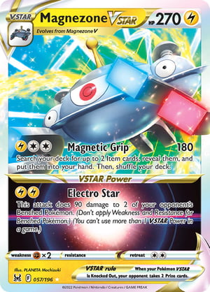 Magnezone VSTAR #057/196  | Lost Origin | Ultra Rare - Regular