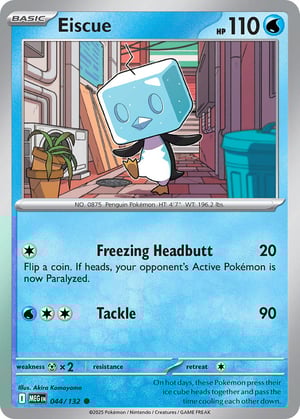 Eiscue #044/132 | Mega Evolution Base Set | Common  - Non Holo