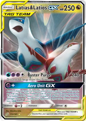 Latias & Latios GX #113/181 | Team Up  | Ultra Rare