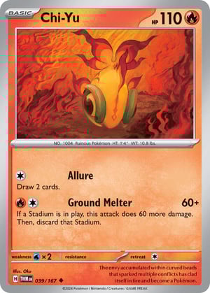 Chi-Yu #039/167 | Twilight Masquerade | Uncommon - Non Holo