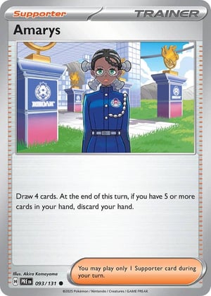 Amarys #093/131 | Prismatic Evolutions | Common - Non Holo