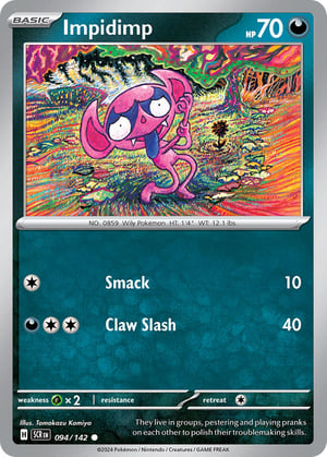 Impidimp #094/142  | Stellar Crown | Common - Non Holo