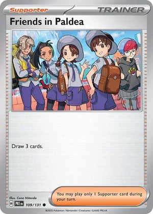 Friends in Paldea #109/131 | Prismatic Evolutions | Common - Non Holo
