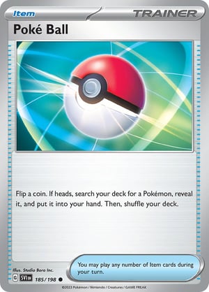Poke Ball #185/198 | Scarlet & Violet Base Set| Common - Non Holo