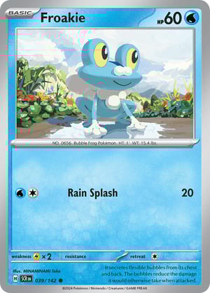 Froakie #039/142  | Stellar Crown | Common - Non Holo