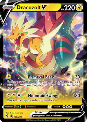 Dracozolt V #058/203 | Evolving Skies | Ultra Rare - Regular