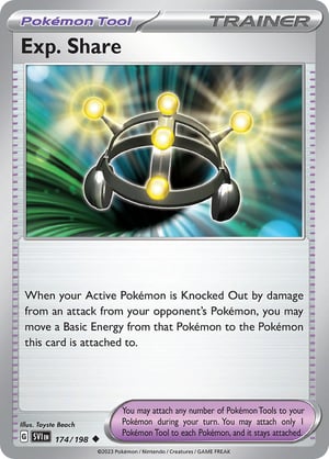 Exp. Share #174/198 | Scarlet & Violet Base Set| Uncommon - Non Holo