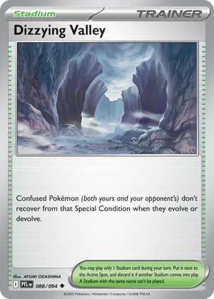 Dizzying Valley #088/094 | Phantasmal Flames | Uncommon  - Non Holo
