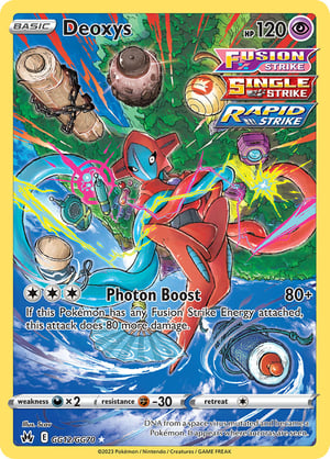 Deoxys #GG12/GG70 | Crown Zenith | Galarian Gallery