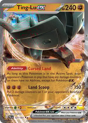 Ting-Lu ex #127/193 | Paldea Evolved | Double Rare